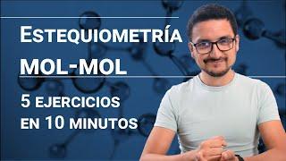 Estequiometría: Calculos mol-mol #química #clases