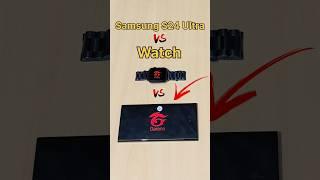 SAMSUNG S24 ULTRA vs WATCH - FREEFIRE TEST #freefire #watch #samsungs24ultra #smartwatch #iphone15