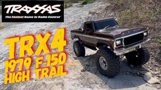 TRAXXAS TRX4 79 f150 HIGH TRAIL DOMINATES DUCK CREEK