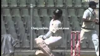 Tendulkar's Reply To Sreesanth Bouncer - Irani Cup 2013