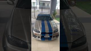 Some dreams take time to come true. All you need is to believe and make it happen. #r34 #gtr #r34gtr