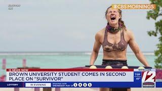 How did the Brown University student do on ‘Survivor’?