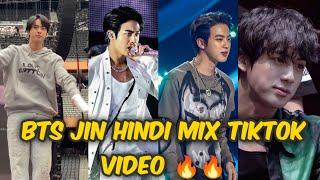 BTS JIN HINDI MIX TIKTOK VIDEO @bts_universe3259