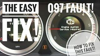 How to fix *ENGINE SYSTEM SERVICE REQUIRED* on your Volvo!! Code 097! - 2009 Volvo S80 D5