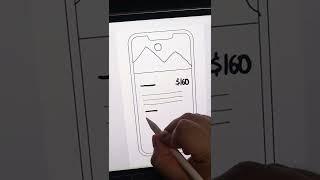 E-commerce App⁣ - Sketch to UI Design Process