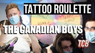 TATTOO ROULETTE CHALLENGE (DID YOU REALLY DO THAT?!)