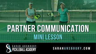 Partner Communication - Mini-Lesson by Sarah Ansboury