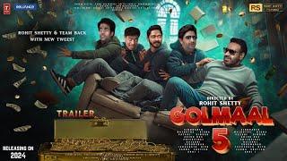 GOLMAAL 5 - Trailer | Ajay Devgan | Rohit Shetty & Team | Arshad Varshi, Kareena, Tabu, Tusshar 2025