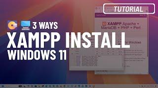 Install XAMPP on Windows 11, 10 in 2025 (3 methods)