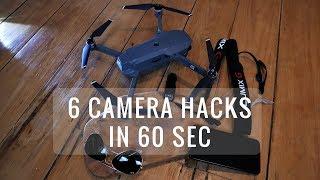 6 CAMERA HACKS IN 60 SEC (4K) | NiEx