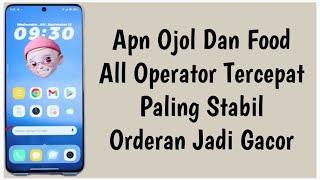 APN OJOL DAN FOOD ALL OPERATOR TERCEPAT PALING STABIL - ORDERAN JADI GACOR