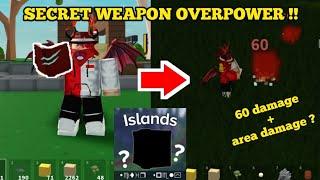 NEW SECRET WEAPON "TIDAL SPELLBOOK" ROBLOX ISLAND