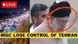  BREAKING: Exodus In Tehran As Israel Identifies Khamenei’s Location