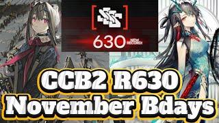 [Arknights][CCB2 R630][November] Godly Damage Duo