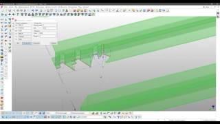 Tekla Structures. Урок 5. Вырезы в деталях