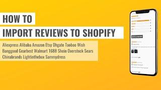 Editorify - Import reviews to your Shopify store.