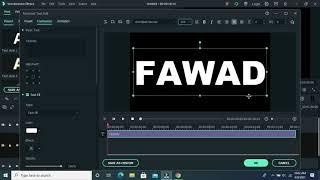 EASIEST Way To Place VIDEO Inside TEXT in Filmora X Tutorial 2021