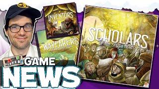 New Kingdom trilogy revealed! Risk Legacy returns? - and more board game news!