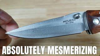 THE BEST EDC GENTLEMAN'S KNIFE FROM SEKI JAPAN MCUSTA MC-125D TACTILITY REVIEW