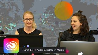 Live Vector Art with Sarah Bell from Esri 3 of 3 | Adobe Creative Cloud