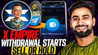 X Empire Withdrawal Starts | $X Token Price Prediction  | Sell or Hold | Vishal Techzone