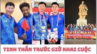 Đội tuyển Việt Nam - HLV Kim Sang Sik - Hoàng Đức - Quang Hải - Tiến Linh - Duy Mạnh