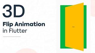 Flutter 3D Flip Card Animation | Tween Rotate