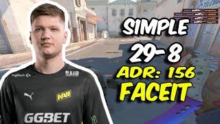 s1mple (29/8) vs FACEIT Ranked (Dust2) Sep 23, 2024 | CS2 POV