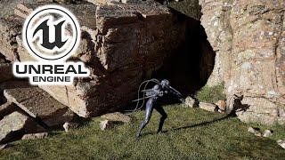 Erste Versuche mit Unreal Engine 5 - Landschaft und Cinematics