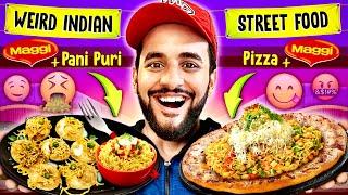 Eating INDIA’s most WEIRD MAGGI street FOOD Combinations  *Vimal + Maggi*