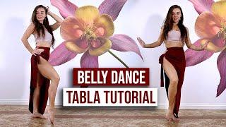 Belly Dance Choreography Tutorial Class Drum Solo Tabla