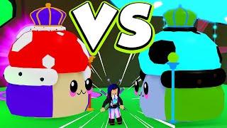 King Mush VS Shiny King Mush SECRET PETS in Roblox Bubble Gum Simulator!