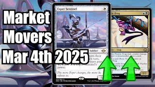 MTG Market Movers - Mar 4th 2025 - Modern Moves In The Market! Esper Sentinel & Psychic Frog!