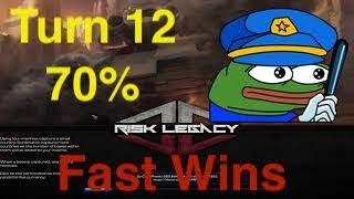 Starcraft 2 Risk Legacy (2) - How to sweep the map and win quickly. Live Commentary!