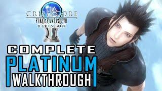 CRISIS CORE FINAL FANTASY 7 REUNION - 100% Platinum Walkthrough - Full Trophy / Achievement Guide