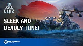 World of Warships Blitz: IJN Cruiser Tone!