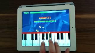 Learn to play "Lullaby" (Brahms) with Piano Master - tutorial for iPhone Android iPad