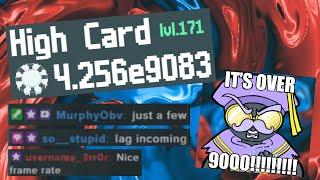 Highlight: e9083 High Score | Random Seed, Vanilla Balatro