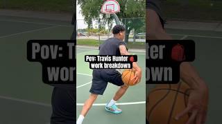 Travis Hunter work breakdown #travishunter #nfl #basketball #nba