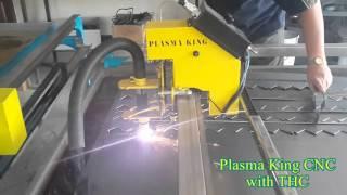 Plasma King CNC-Dries New Plasma Machine first cut