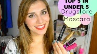 Top 5 In Under 5: Drugstore Mascaras | Bailey B.