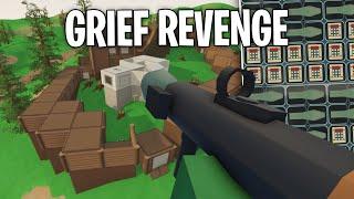 REVENGE RAID ON ANNOYING GRIEFER (Unturned Vanilla Survival) 4/4