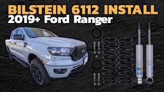 Bilstein 6112 Shocks and Springs Installation - 2019+ Ford Ranger