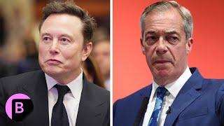 Musk Criticizes Reform UK's Farage, Endorses Tommy Robinson, Attacks Labour