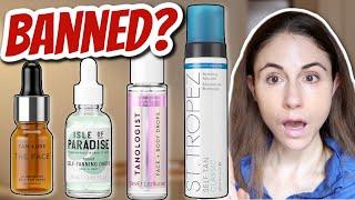 SUNLESS TANNER CHANGE| EU RESTRICTS DHA  @DrDrayzday