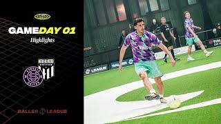 Kurioses Tor von der Mittellinie! | Streets United vs. Hollywood United | Highlights Baller League