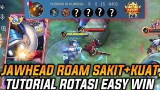 Build Meta Jawhead Roamer + Rotasi Auto Easy Win - Top  Global Jawhead Gameplay - Mlbb