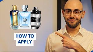 How To Apply A Fragrance | Men's Cologne/Perfume Review 2022