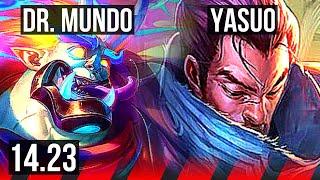 DR. MUNDO vs YASUO (TOP) | KR Diamond | 14.23