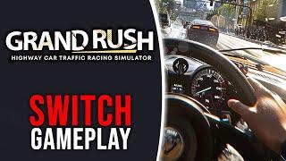 Grand Rush: Highway Car Traffic Racing Simulator - Nintendo Switch Gameplay